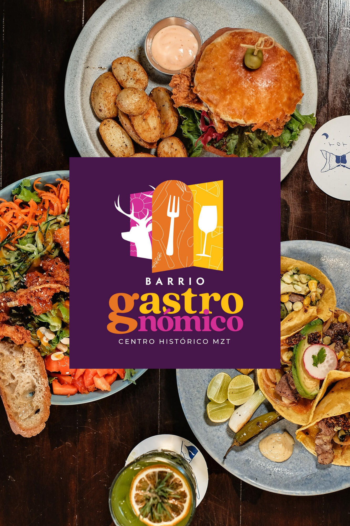 Logo Barrio Gastronomico Food Tours Mazatlan